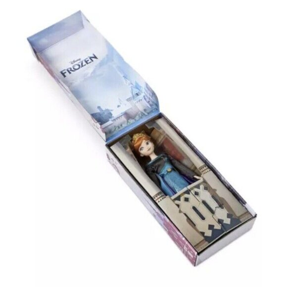 FROZEN~DISNEY PRINCESS ANNA W/ BRUSH CLASSIC DOLL & ACCESSORY PACK SET - Picture 5 of 9